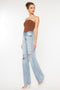 Blaine - Ultra High Rise 90's Flare Jeans