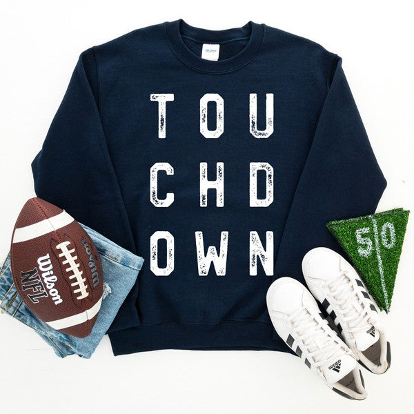 Touchdown Graphic Sweatshirt // 5 COLORS