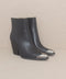 Breen Bootie with Etched Metal Toe // 2 Colors