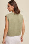 Soft Touch Cropped Knit Vest // 3 Colors