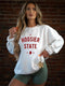 The Hoosier State Indiana Cozy Sweatshirt