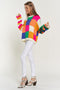Margie Color Block Checker  Sweater
