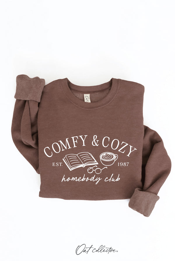 Comfy & Cozy Graphic Sweatshirt