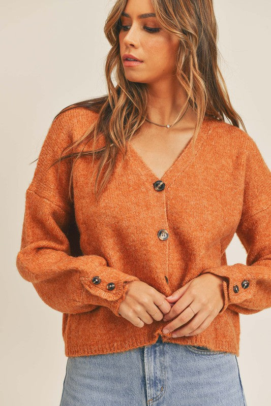 Elouise Button Down Sweater Cardigan