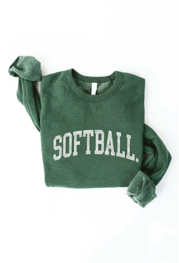 Softball Graphic Sweatshirt
