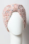 Fuzzy Pastel Yarn Knit Headwrap // 5 COLORS