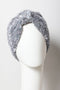 Fuzzy Pastel Yarn Knit Headwrap // 5 COLORS