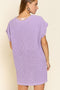 Cami Chenille Short Sleeve Sweater // 2 COLORS