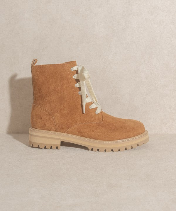 Amora Military Bootie // CAMEL or WHITE