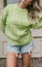 Summer Margs Eyelet Sweater