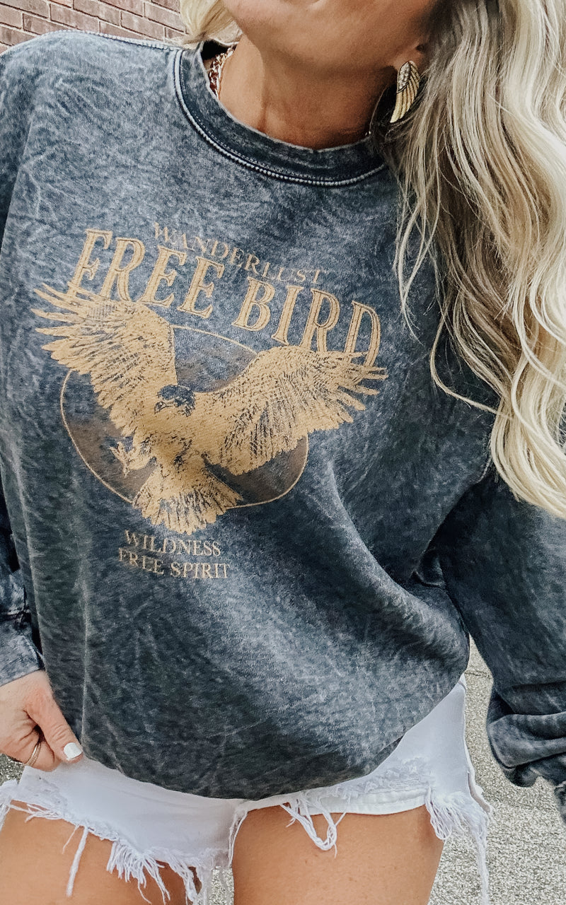 Free Bird Crewneck Sweater