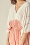 Rose Clay  // Harmony Tie Dye Kimono Style Romper