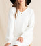 Charlotte Ivory Ribbed Sweater