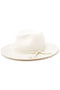 Kaia Wool Panama Hat // Ivory