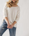 Sweetheart Soft High Low Sweater // Pink or Ivory