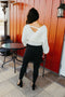 Ivory // Gianna Pearl Sleeve Sweater