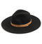 Montana Wool Wide Brim Hat // Black or Brown
